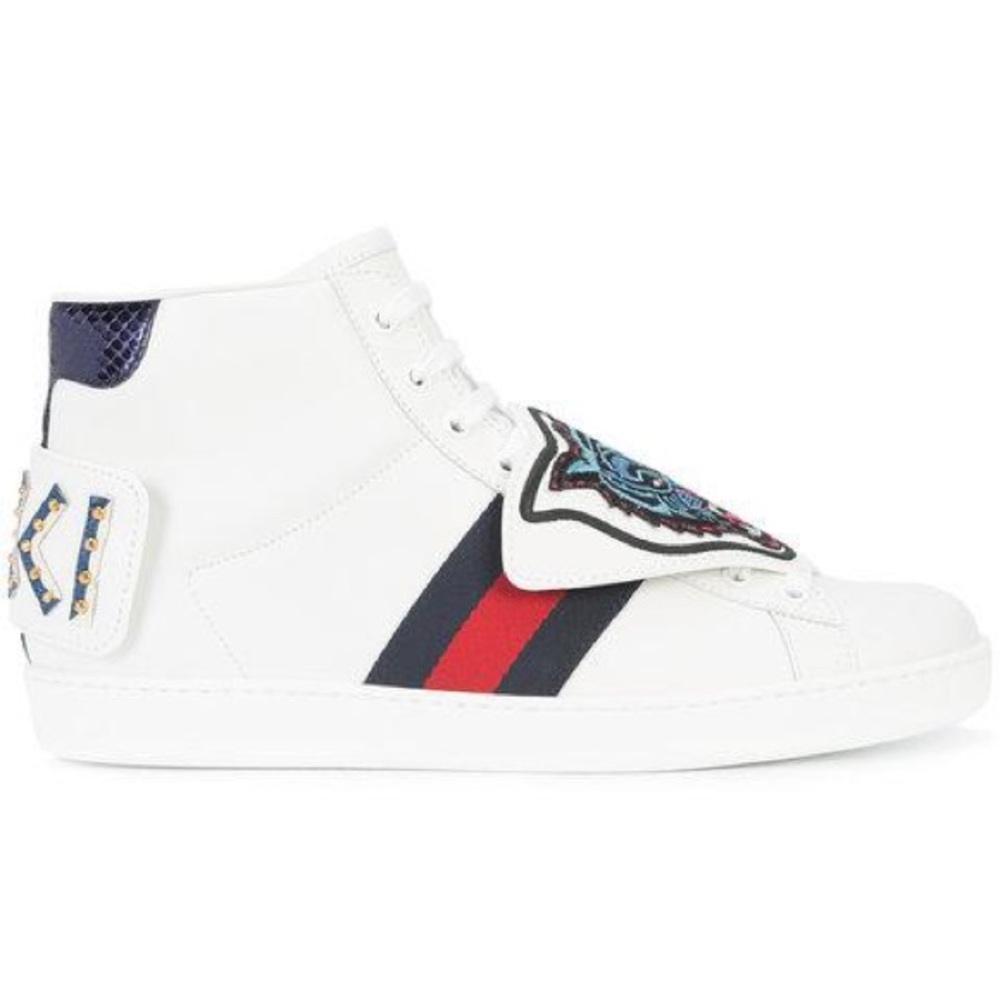 Men's LeathersAce High-TopSneakers With Removable